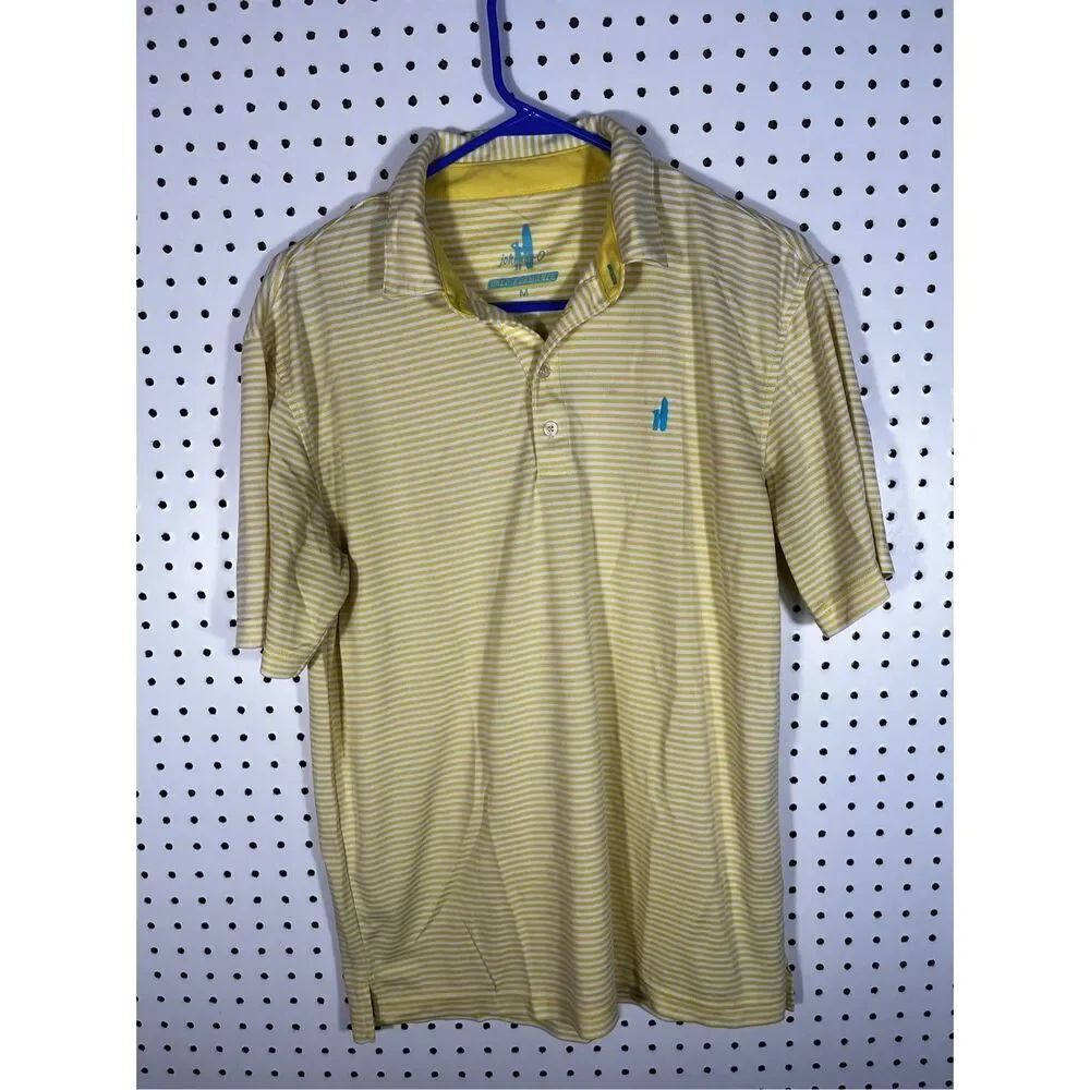 Johnnie O prep performance polo shirt size M